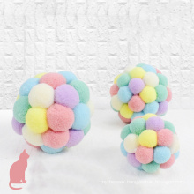 Hot selling Wholesale Color Cat Toy Puppy Chew Toys Cat Ball Pet Cat Toy